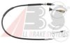 PEUGE 483438 Cable, parking brake